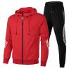 Buy cheap Custom your own brand mens cotton hoodie jogging/moring running/training tracksuit or sports suit from wholesalers