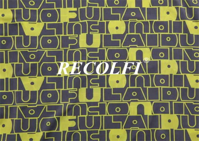 Single Jersey Recycled Polyester Fabric Activewear Yoga Gym Wearing