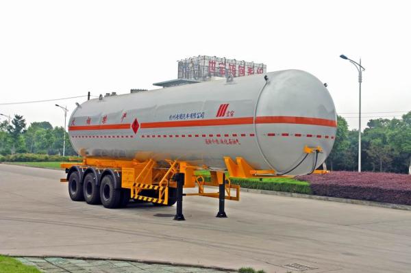 Buy cheap 58300L Gas Tanker Truck from wholesalers