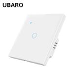 1Gang Smart Tuya Zigbee Switch Type 86 Black EU/UK Standard App Remote Control