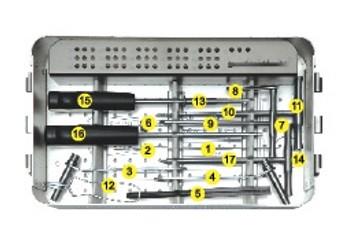 Buy cheap Black / Dark Grey Orthopedic Surgery Instruments Duide Pin Φ1.0 X 150 Size from wholesalers