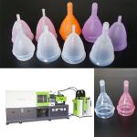 Reusable Silicone Injection Molding Machine , Soft Menstrual Period Cup 3d