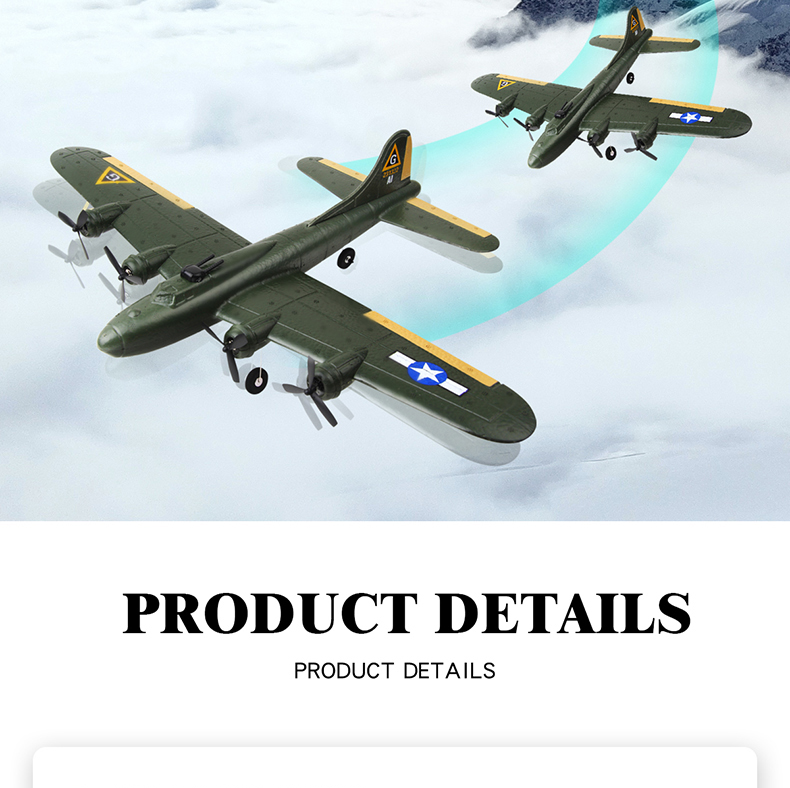 2.4GHz Remote Control Brush RC Glider Airplane Drone Fixed Wing Toys for Children EPP Foam Aircraft Glider Plane Model Fighter