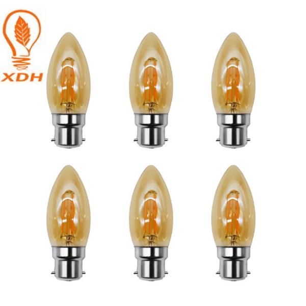 Buy cheap 240V C35 4W Filament Bulb B22 220V Retro Edison Bulb Vintage 2700K from wholesalers