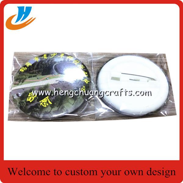Buy cheap Factory wholesale custom pin button badge metal tin badge/Pin badge promotion gifts from wholesalers