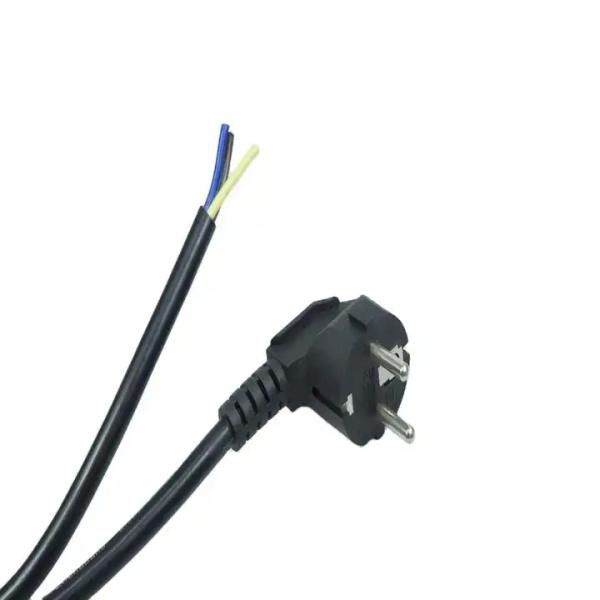 Buy cheap XianDa vde extension european ac 16a 250v Flat eu swiss laptop 90 degree power cord italy 320 Electric For Macbook Pro from wholesalers