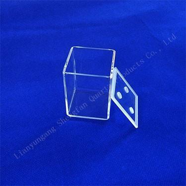 Buy cheap Quartz Glass Square Tank For Laboratory Use In Corrosion Resistant Measuring Fluids from wholesalers