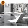 Buy cheap OEM ODM Boss Office Desk Chemical Resistance Solid Surface Sheets from wholesalers