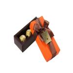 Christmas cupcake box with handle Cupcake packaging gift box with PET clear