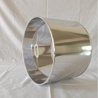 Buy cheap Drum Polypropylene Lampshade 200mm Shinny Sliver Polished product