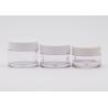 Buy cheap PETG Plastic Cream Jars Cosmetic Packaging With PP White Cap For Beauty Products from wholesalers