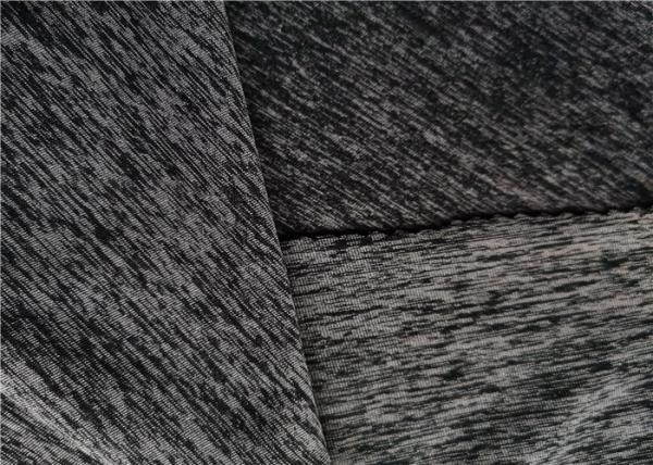 Buy cheap Cation Recycle Polyester Spandex Fabric Melange Single Jersey Material from wholesalers