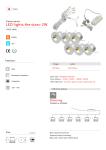 2W LED Spotlight + Dimming Power Supply+ Wire Kit Recessed LED Cabinet Spotlight