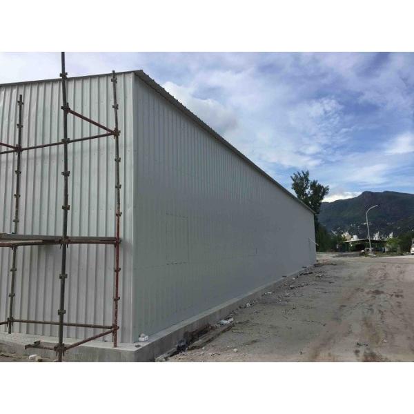 Buy cheap Stable Light Steel Frame Construction , Metal Frame Steel Building House from wholesalers