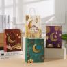 Buy cheap Gravnre Printing Moon Festival Blessing Hand Length Handle Paper Star Pattern Gift Bag from wholesalers