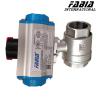 Buy cheap 1/4 Inch 1 Inch Pneumatic High Pressure Two Piece Ball Valve With Internal Teeth from wholesalers