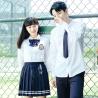 Buy cheap Girls International Middle High Teen School Uniform Shirt Korean White Long Sleeve from wholesalers