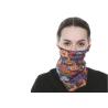 Buy cheap UV Resistant Fishing Neck Scarf Blue Leopard Pattern 25 * 50 CM Custom Logo Printed from wholesalers