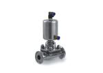 1 Inch Stainless Steel Sanitary Valves - Pneumatic Actuated Diaphragm Valve