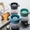 Buy cheap Silicone Freezer Press Sphere Ice Ball Maker Mold Large Round For Whisky Scotch Cocktail Drinks Ice Balls from wholesalers