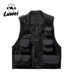 Hot Sale Outdoor Men's Photography Vest Camouflage Utility Mesh Vest Multi