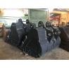 Buy cheap Excavator Heavy Duty Rock Bucket 2m3 For EW180B CX55B DH300LC from wholesalers