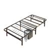 Buy cheap Black Folding Steel Bed Frame Rust Resistance Water Proof Easy Installation from wholesalers