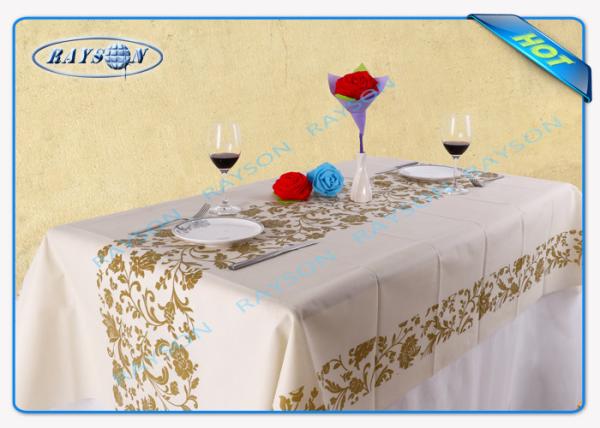 Waterproof Disposable Polypropylene Non Woven Tablecloth with Different Printing