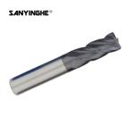 HRC55 Cnc End Mills Ball Nose 4 Flutes End Mill Solid Tungsten Carbide Milling