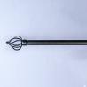 Buy cheap Customized Lengths Black Curtain Rods For Warm Home Window Decoration from wholesalers