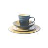 Buy cheap Food Safety Glazed Stoneware Dinnerware Sets Crackle Design For Daily Use from wholesalers