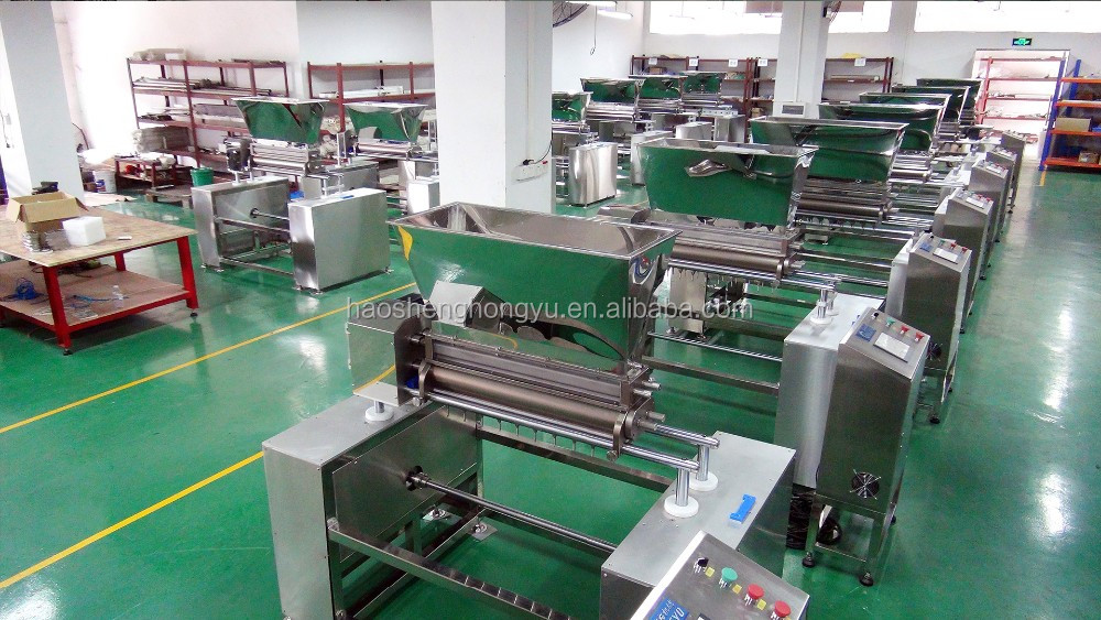 Automatic Sesame Cracker Biscuit Cookie Making Machine Moulding Forming For Bakery