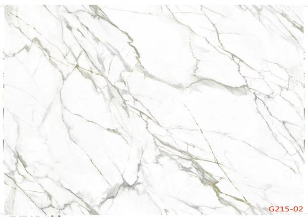 Buy cheap Modern Surface PVC Decorative Film Customized White Marble from wholesalers