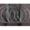 Buy cheap OD 900mm Concertina Razor Barbed Wire Coiled BTO 22 Galvanized from wholesalers