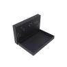 Buy cheap OEM Cardboard Packaging Box , Rigid Set Up Gift Boxes UV Coating Black from wholesalers