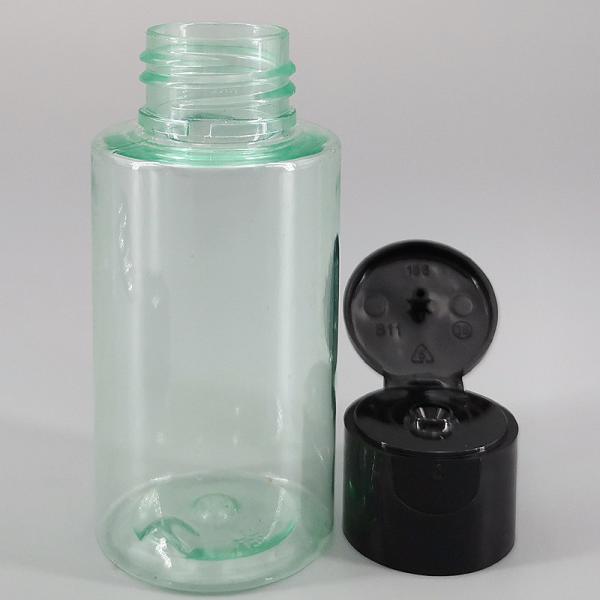 Buy cheap Clear Green 24mm Mini 2.1oz Plastic Liquor Bottles from wholesalers