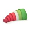 Buy cheap BPA Free Toddlers Kids Stacker Silicone Stacking Toys Building Educational Watermelon Silicone Rainbow Blocks from wholesalers