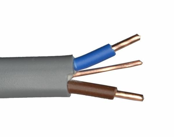 Buy cheap 300/500V PVC Insulated Flat Twin and Earth Electric Cable for Light Industrial Wiring from wholesalers
