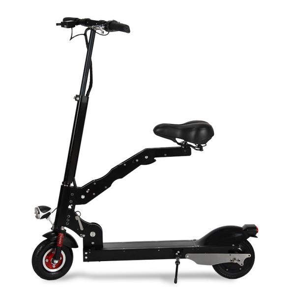 Portable Folding Electric Scooter For Adult / Folding Seat Motorized Electric