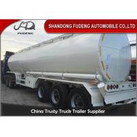 Buy cheap Round 40000L 45000L 50000L Diesel Oil Fuel Tanker Semi Trailer product