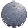 Buy cheap Municipal Ductile Iron Manhole Cover D400 Round Composite 850 * 850mm from wholesalers