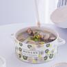 Buy cheap 60 oz Ceramic Soup Noodle Ramen Pot With Lid Ideal for Parties Ceramic Type Porcelain from wholesalers