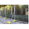 Buy cheap White Temporary Security Fence 1.8m Height Perimeter Patrol Temporary Fencing from wholesalers