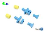 Fiber Optic Adapter SC UPC Female - ST UPC Female SX With Blur Color Plastic