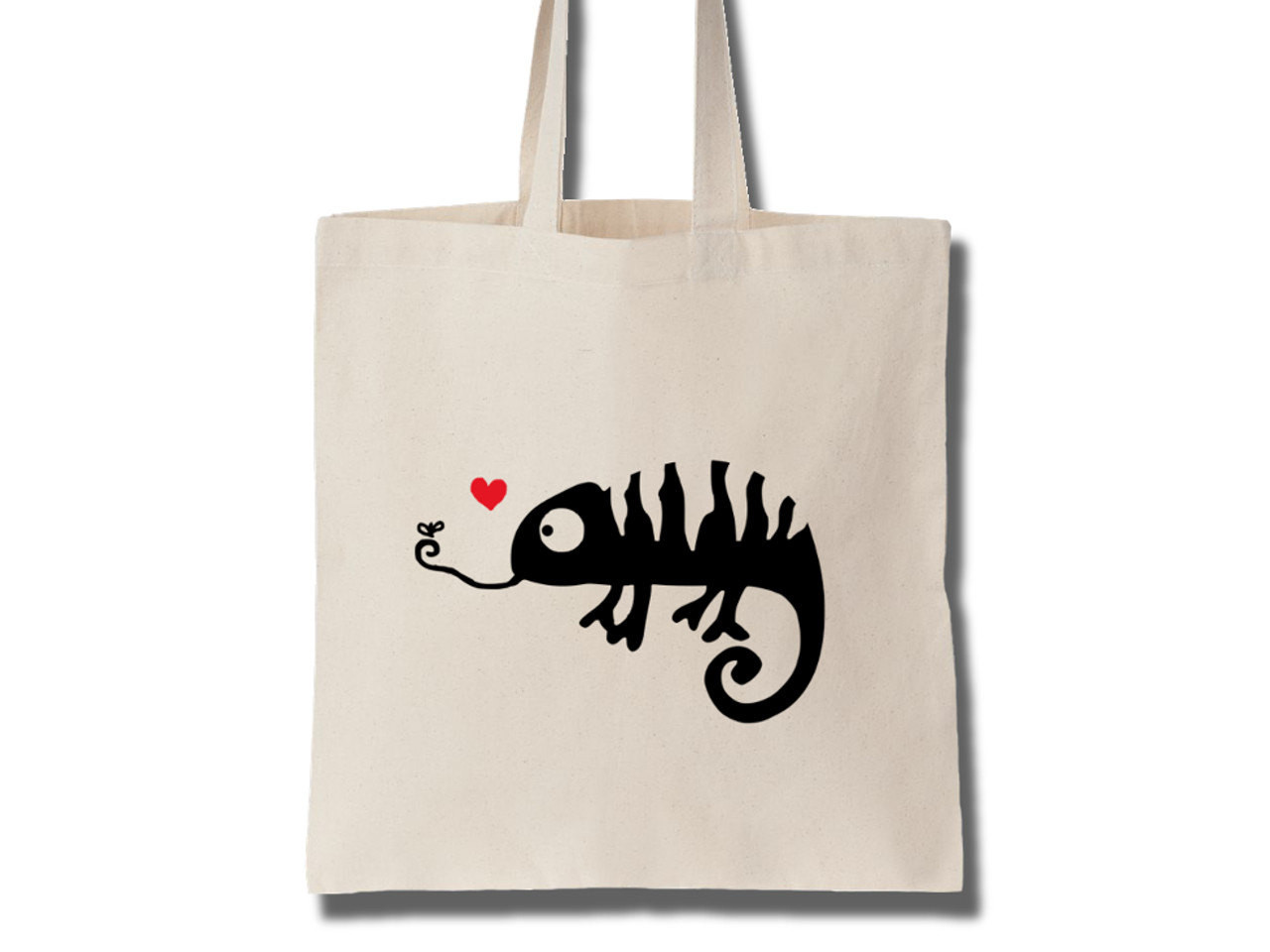 china Cotton Tote Bag Women Chameleon in Love - Tote Bag for Women by loonde GOOD price and best server