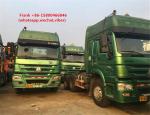 375 Hp Horse Power Used Tractor Head , Sinotruk Tractor Head No Oil Leak