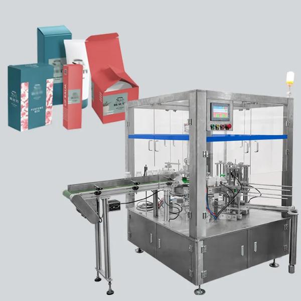 Buy cheap Carton Fully Automatic High Speed Cartoning Machine With Motor Power 4.5KW from wholesalers