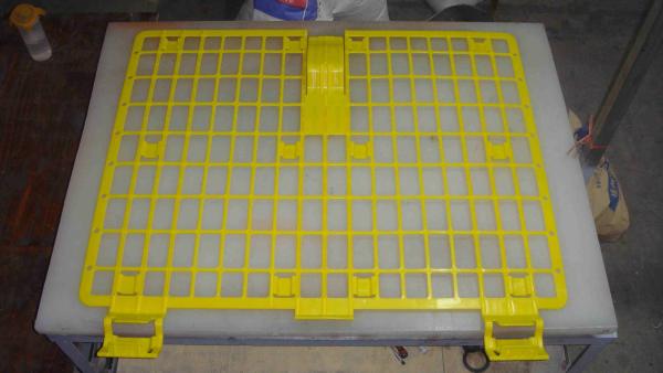 Buy cheap Yellow Plastic Brick Guard System / Scaffolding Safety Accessories from wholesalers