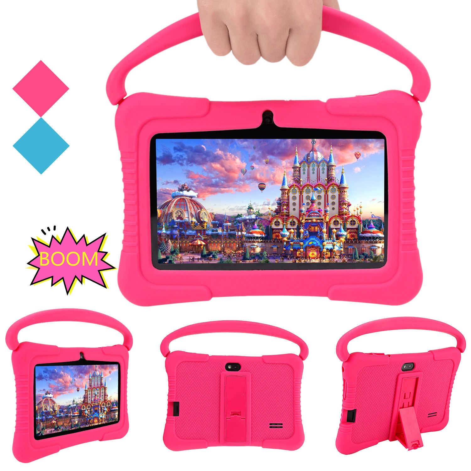 7 Inch A133 CPU Tablet for Kids Portable and Affordable Educational Device at a