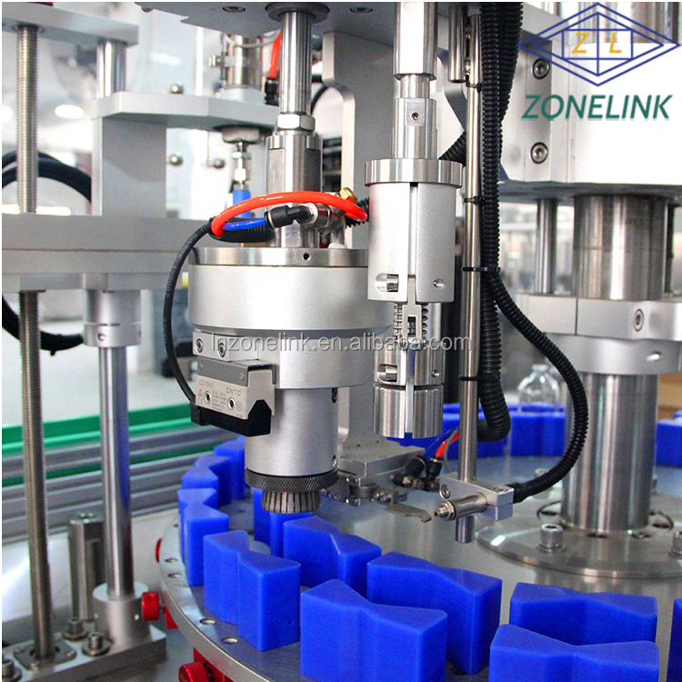 Siemens Touch Screen 100ml Automatic 4-Head Capping Filling Machine for Men Perfume